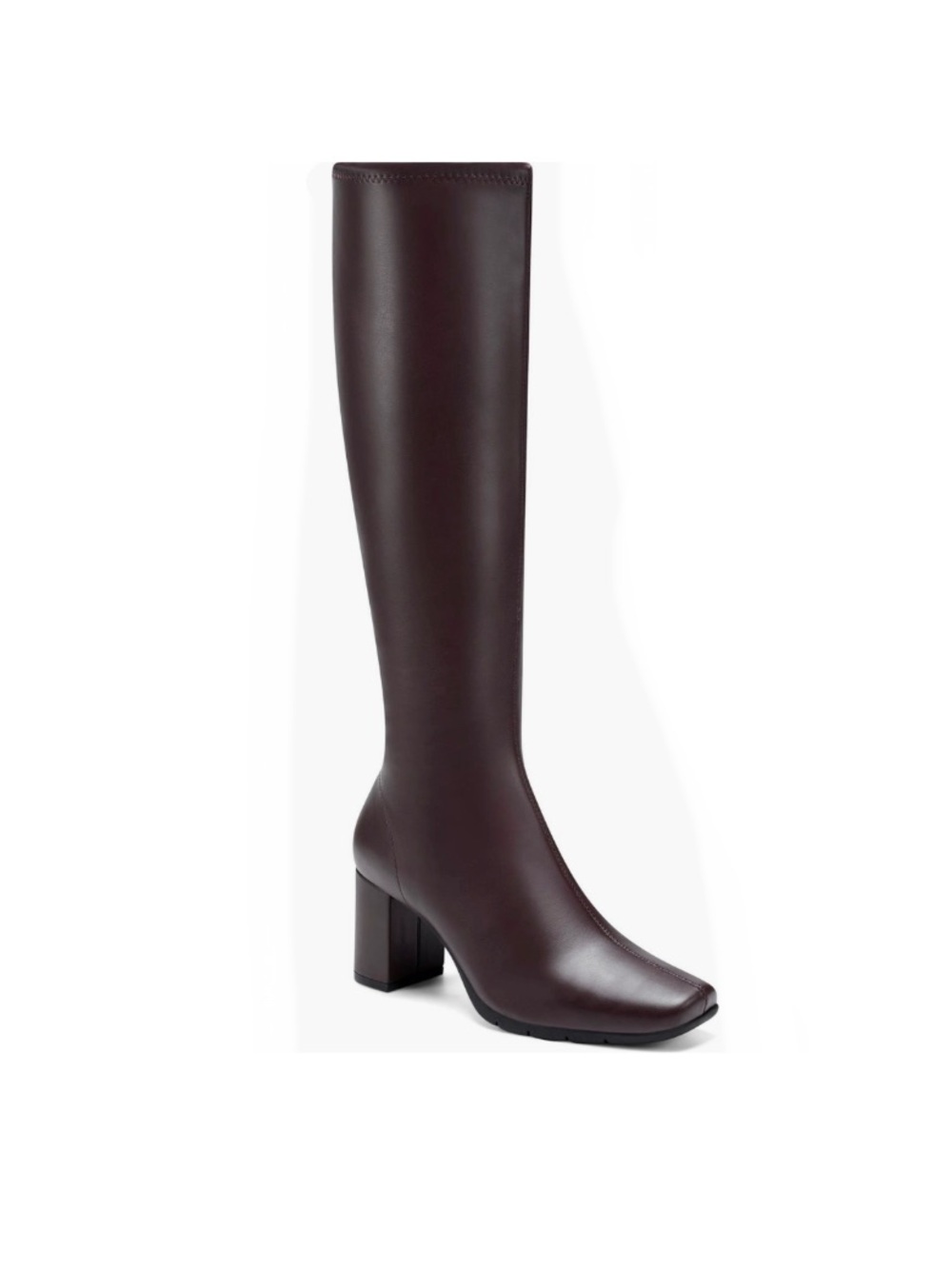 Aerosoles Micah Knee High Boot Dark Brown Regular Calf Women’s Size 12 Medium